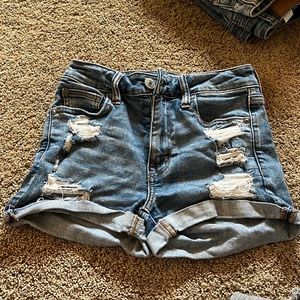 american eagle shorts, size 2